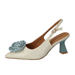 Slingback, Lichtblauw