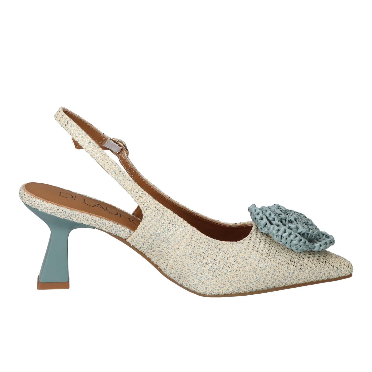 Slingback, Lichtblauw