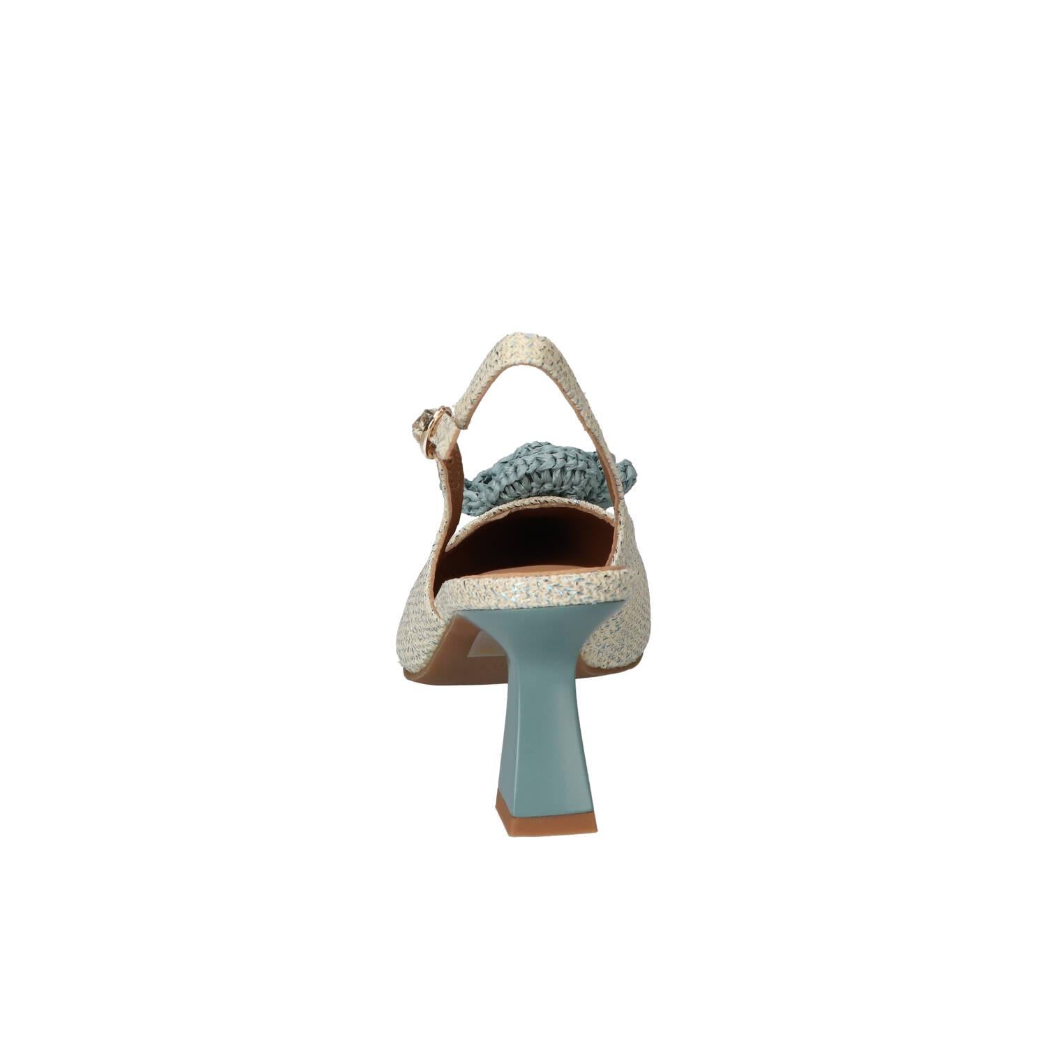 Slingback, Lichtblauw
