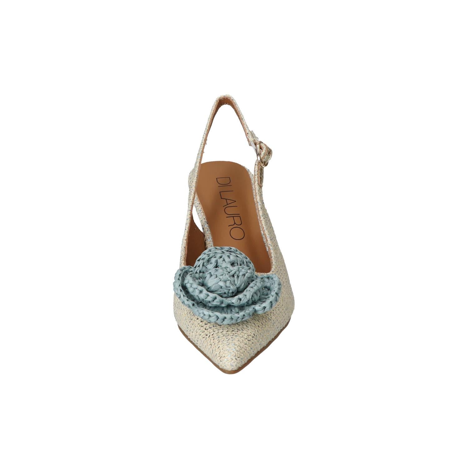 Slingback, Lichtblauw