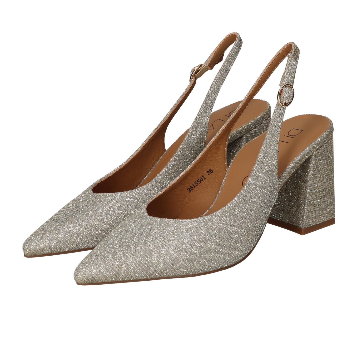Slingback, Goud