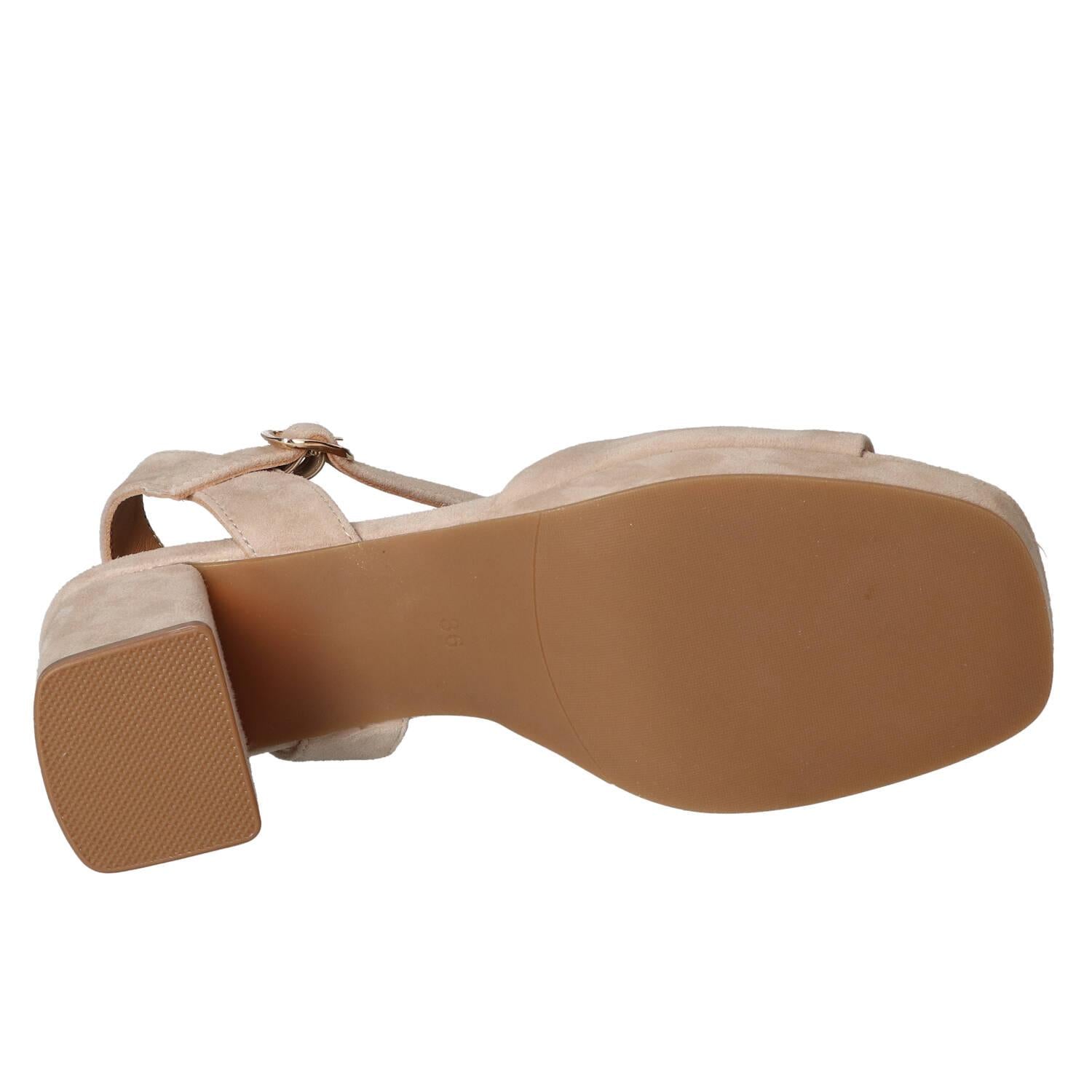 Sandalen, Taupe