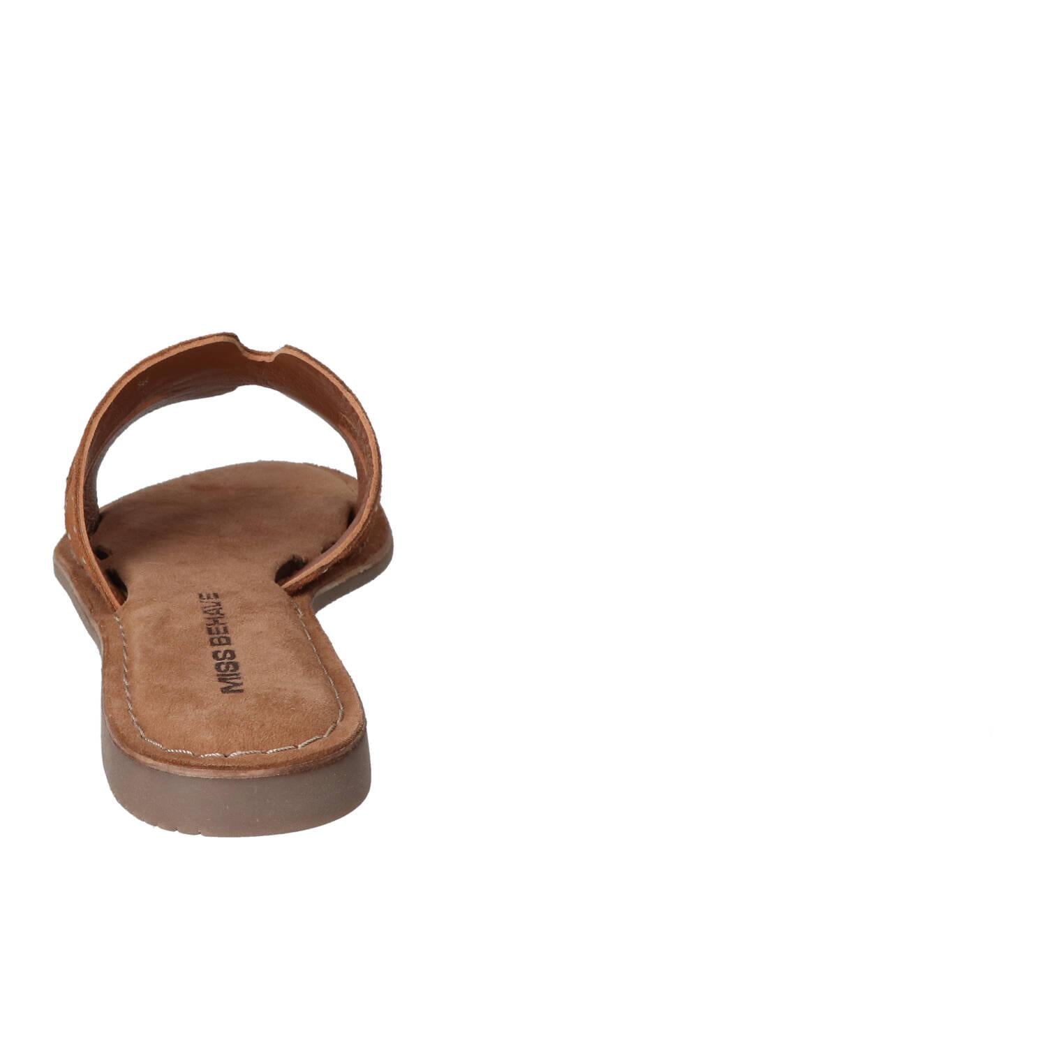 Slippers, Cognac
