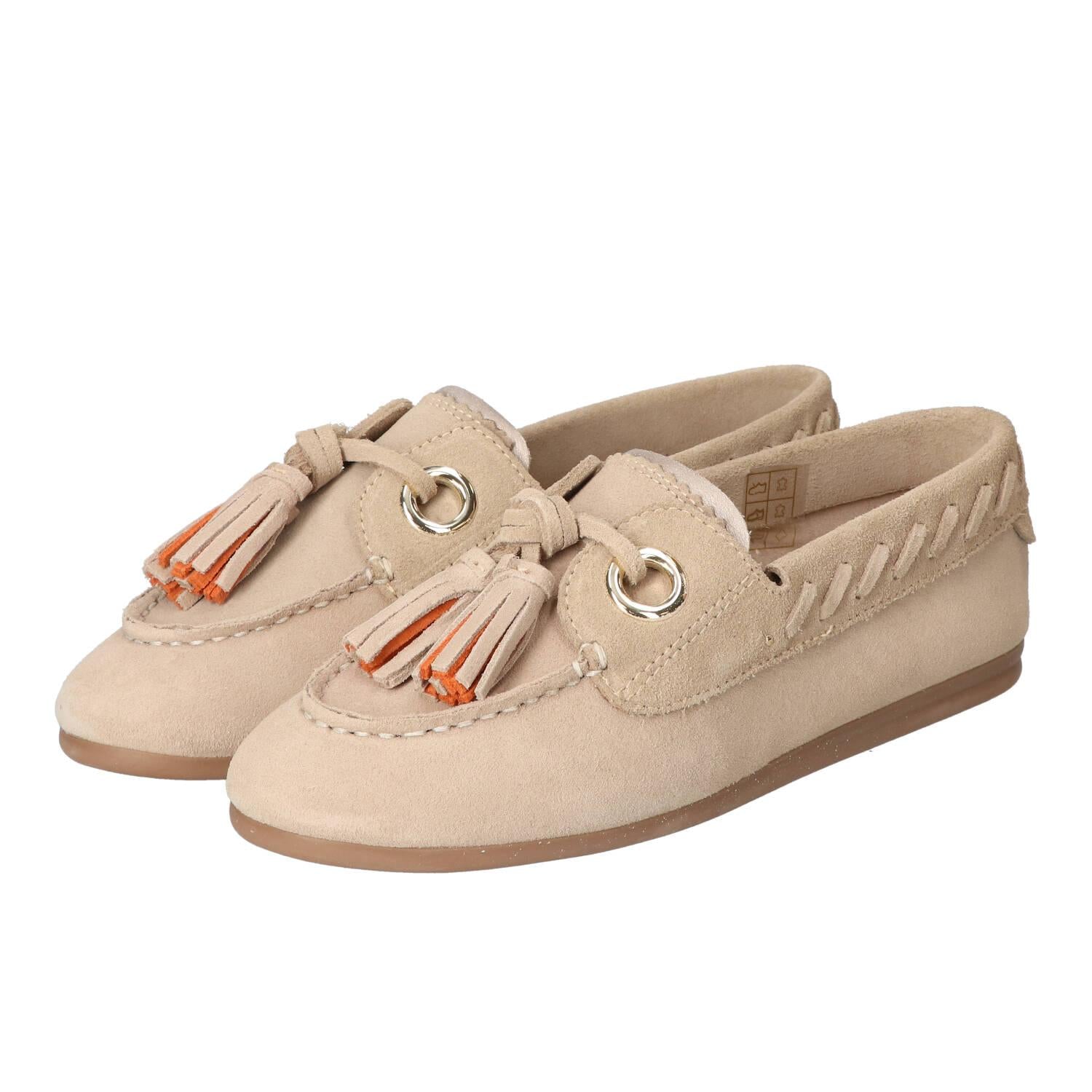 Instapschoenen, Lichtbeige