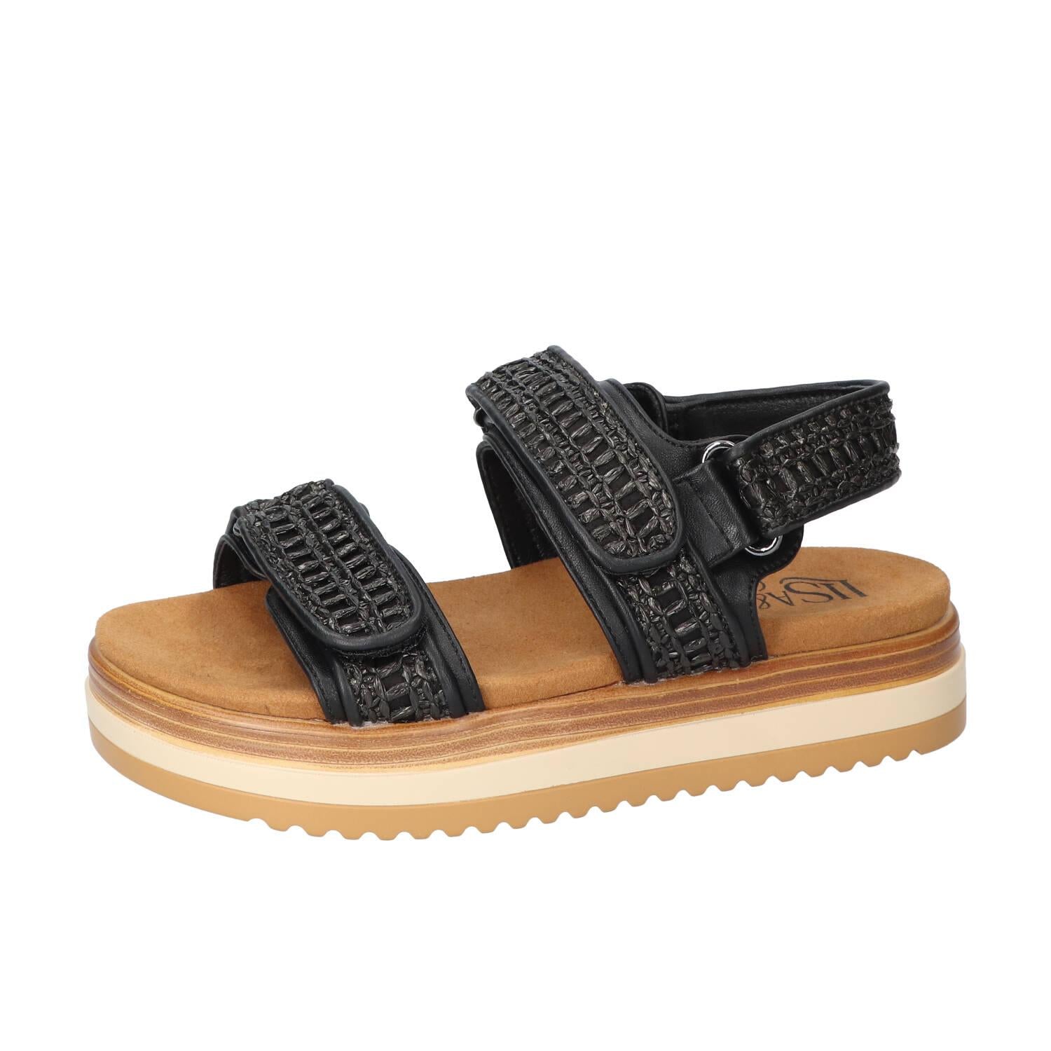 Sandalen, Zwart