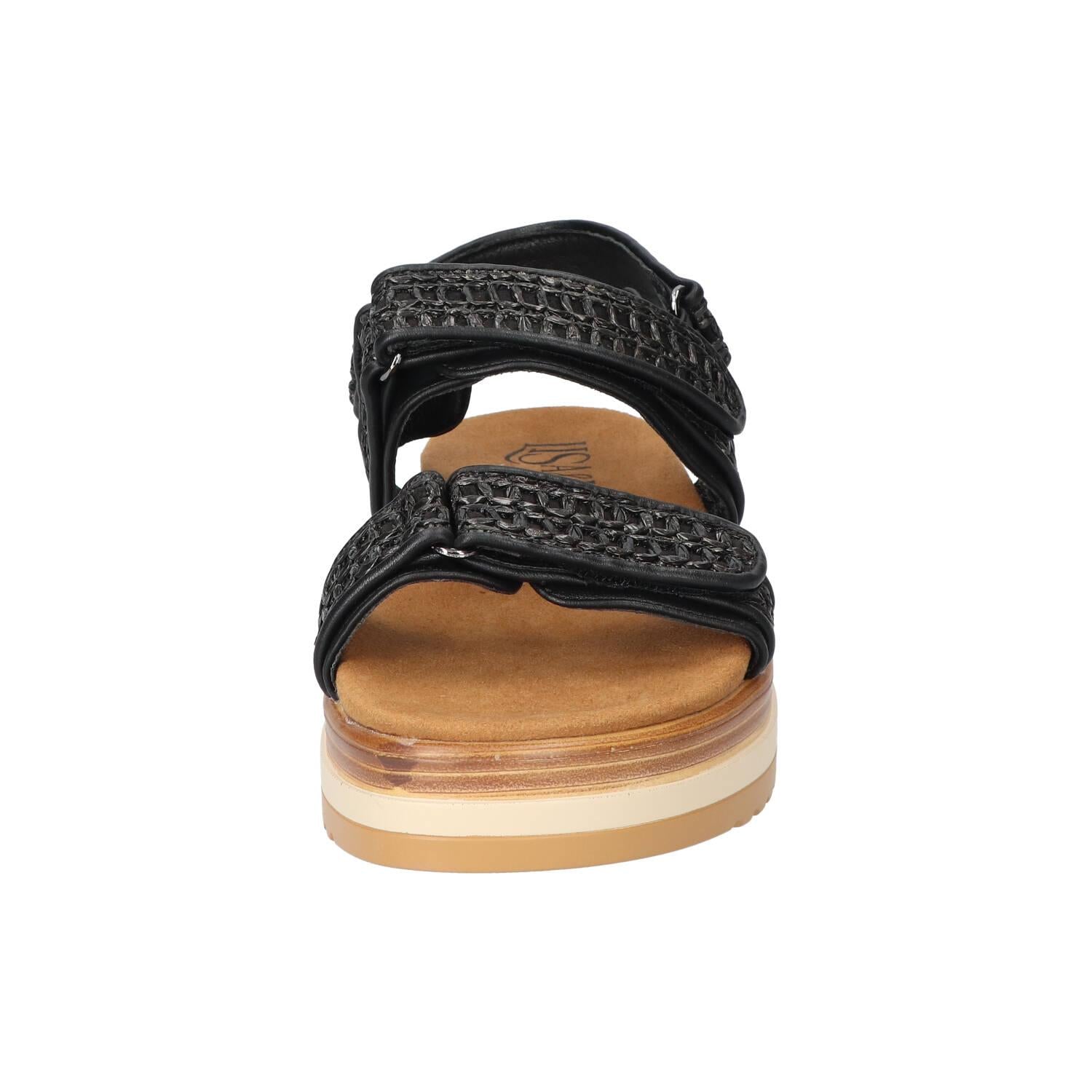 Sandalen, Zwart