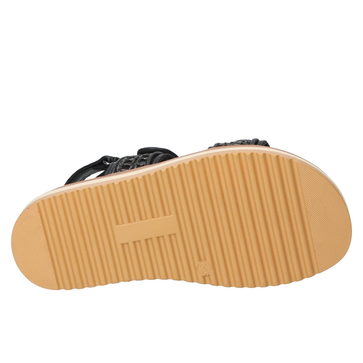 Sandalen, Zwart