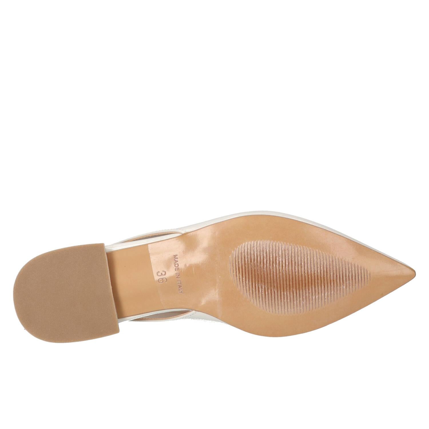 Slingback, Off White