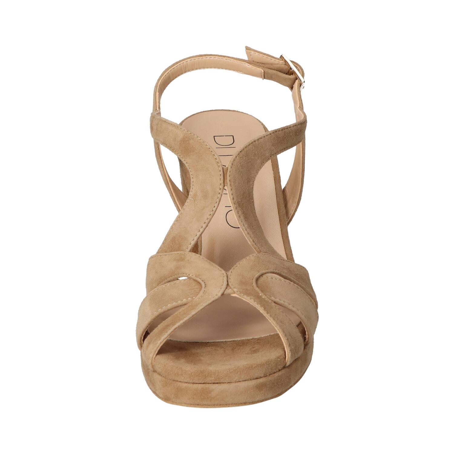 Sandalen, Cognac