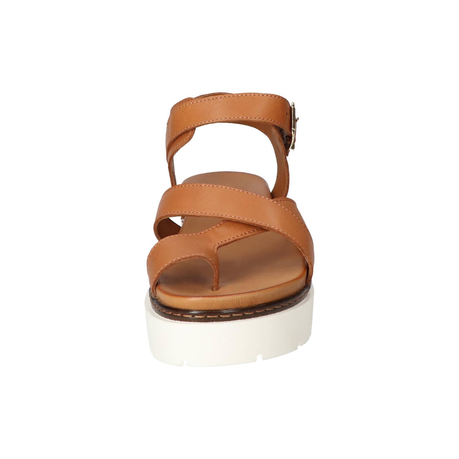 Sandalen, Cognac