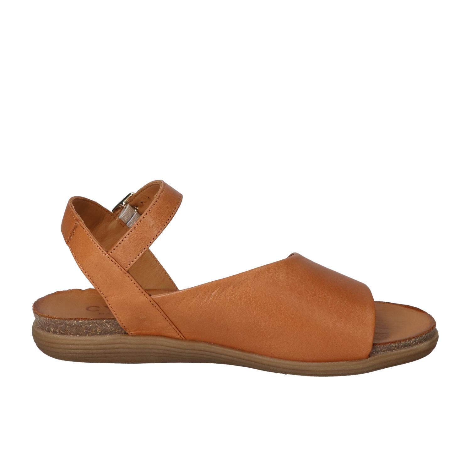 Sandalen, Cognac