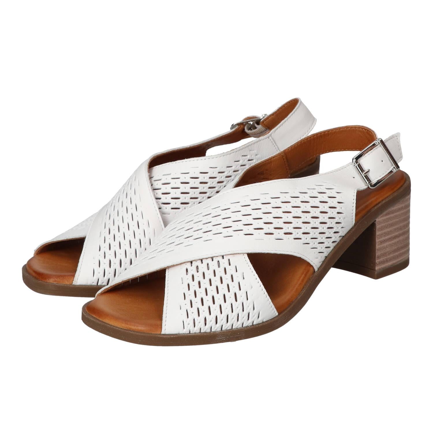 Sandalen, Wit