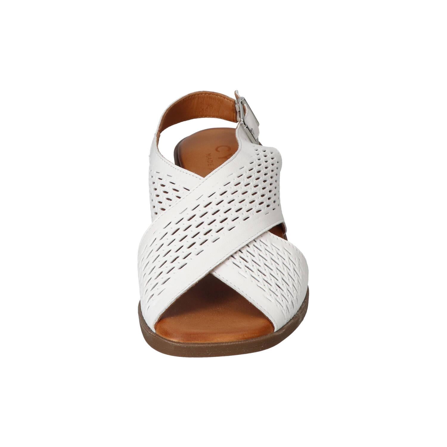 Sandalen, Wit