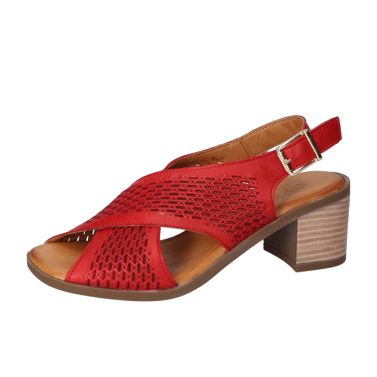 Sandalen, Rood