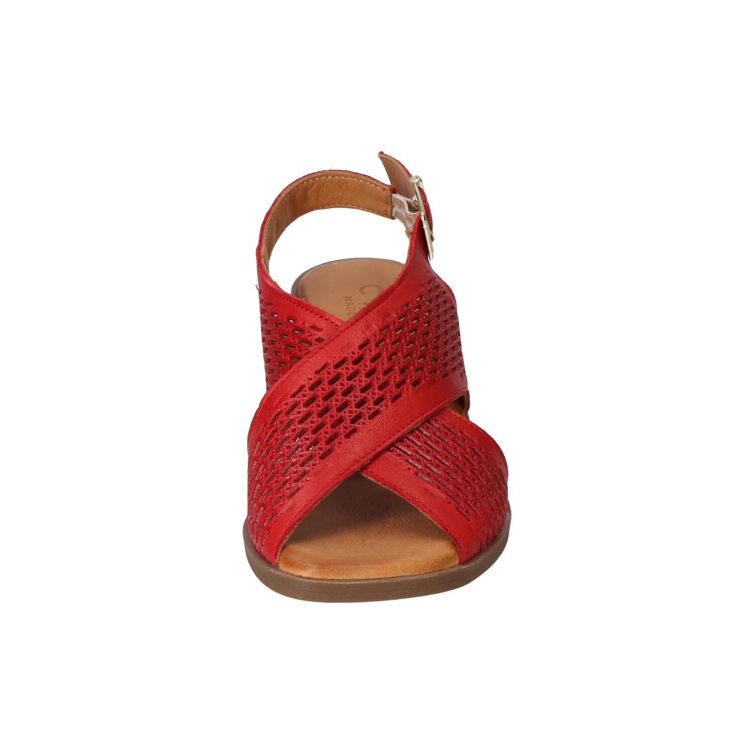 Sandalen, Rood
