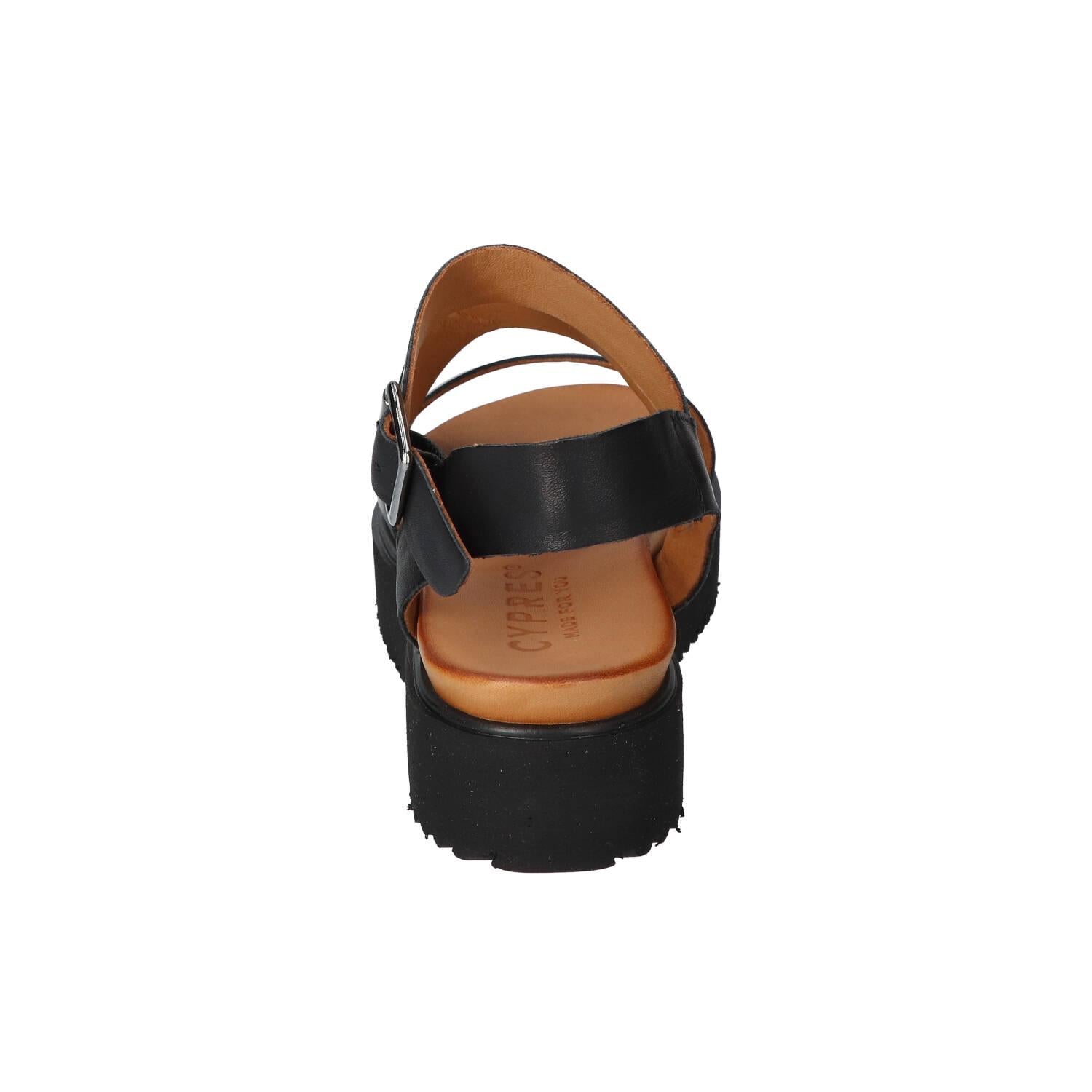 Sandalen, Zwart