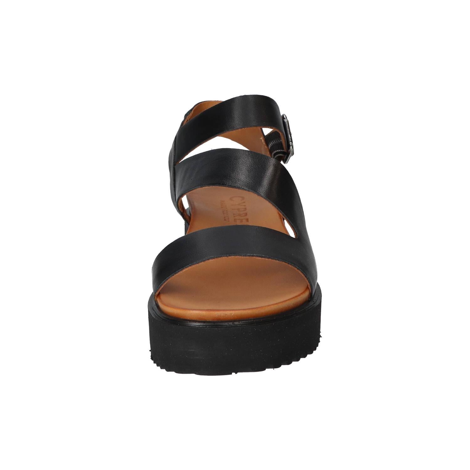 Sandalen, Zwart