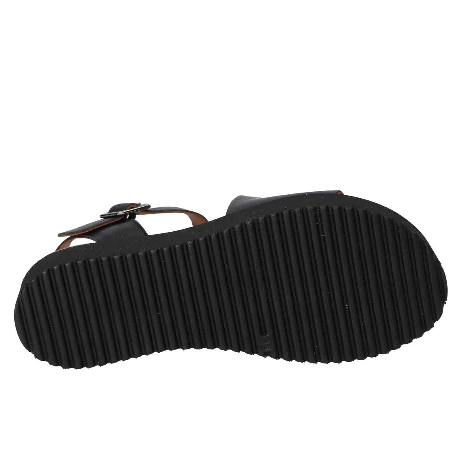 Sandalen, Zwart