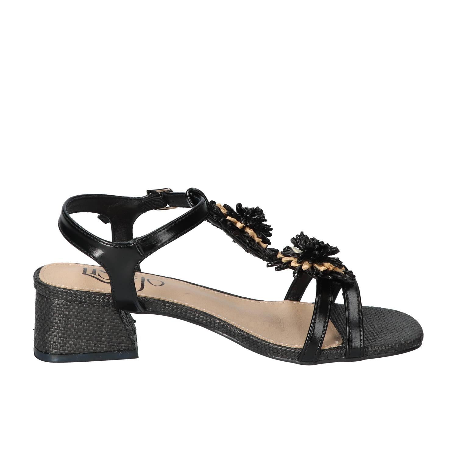 Sandalen, Zwart