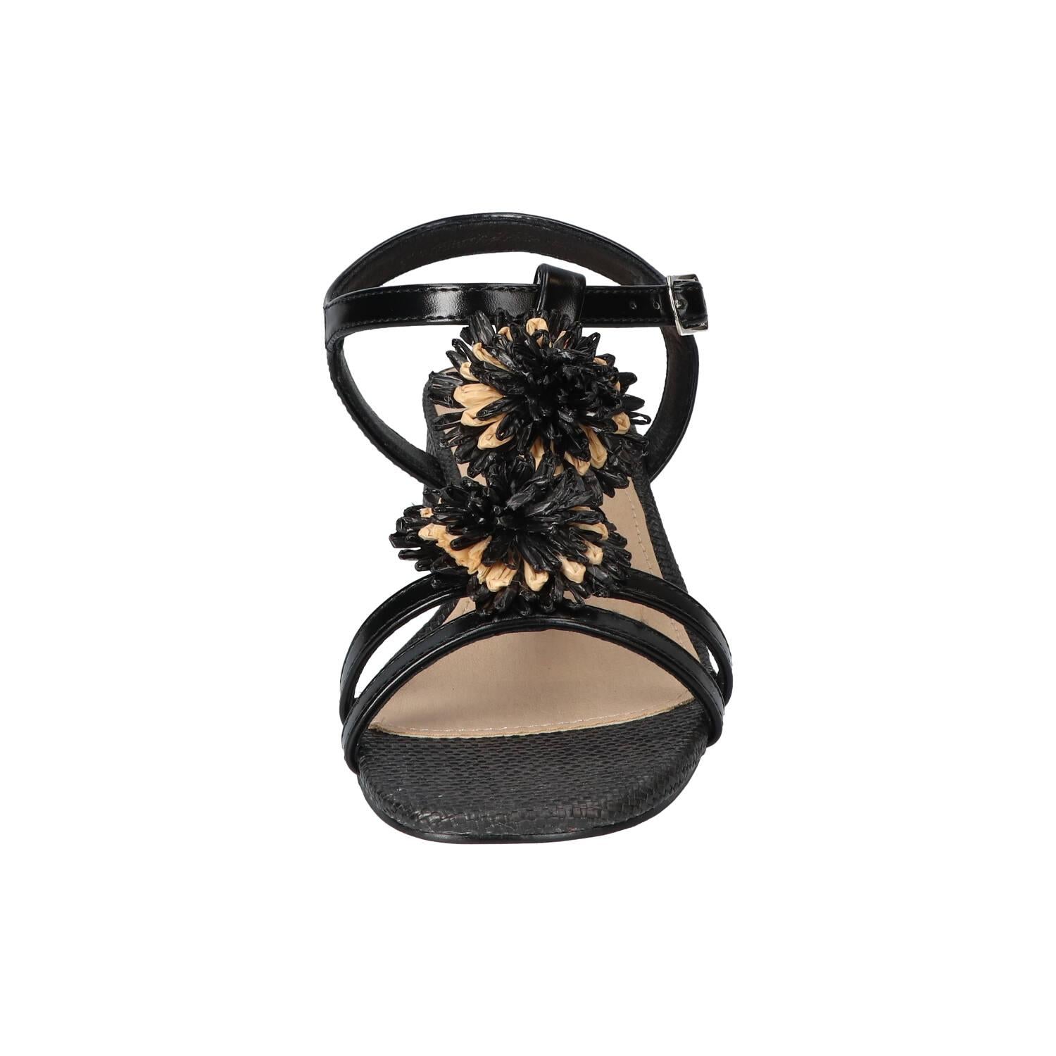 Sandalen, Zwart