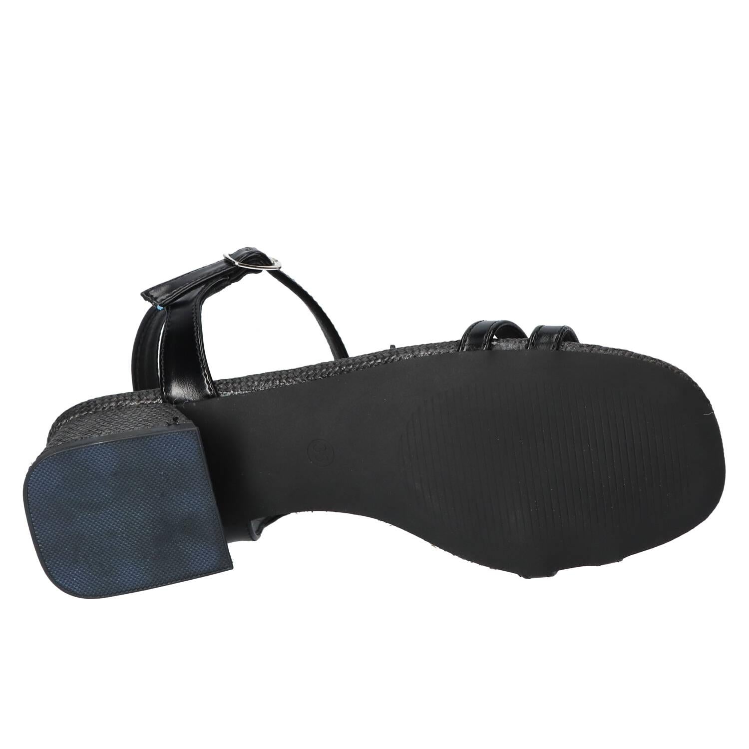 Sandalen, Zwart