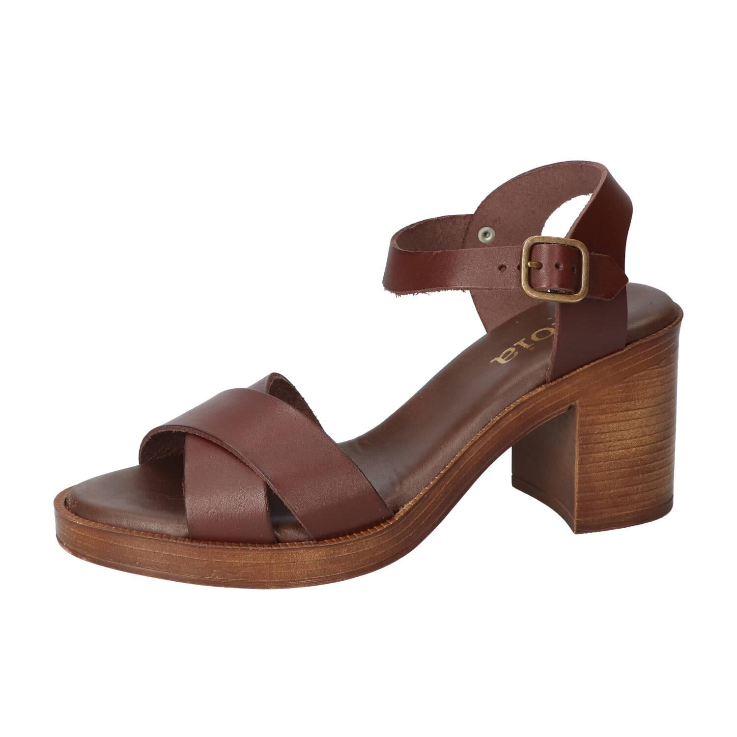 Sandalen, Donkerbruin