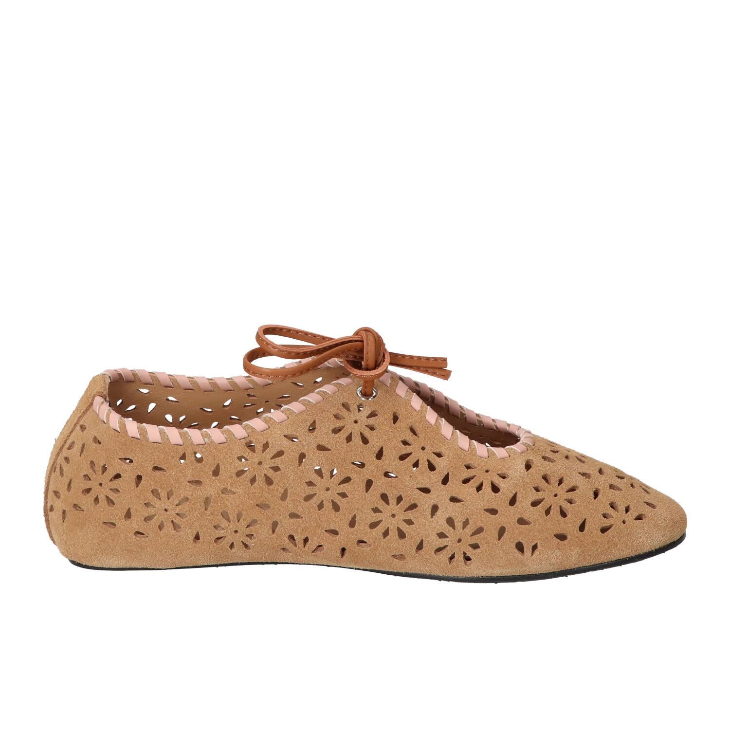Veterschoenen, Cognac