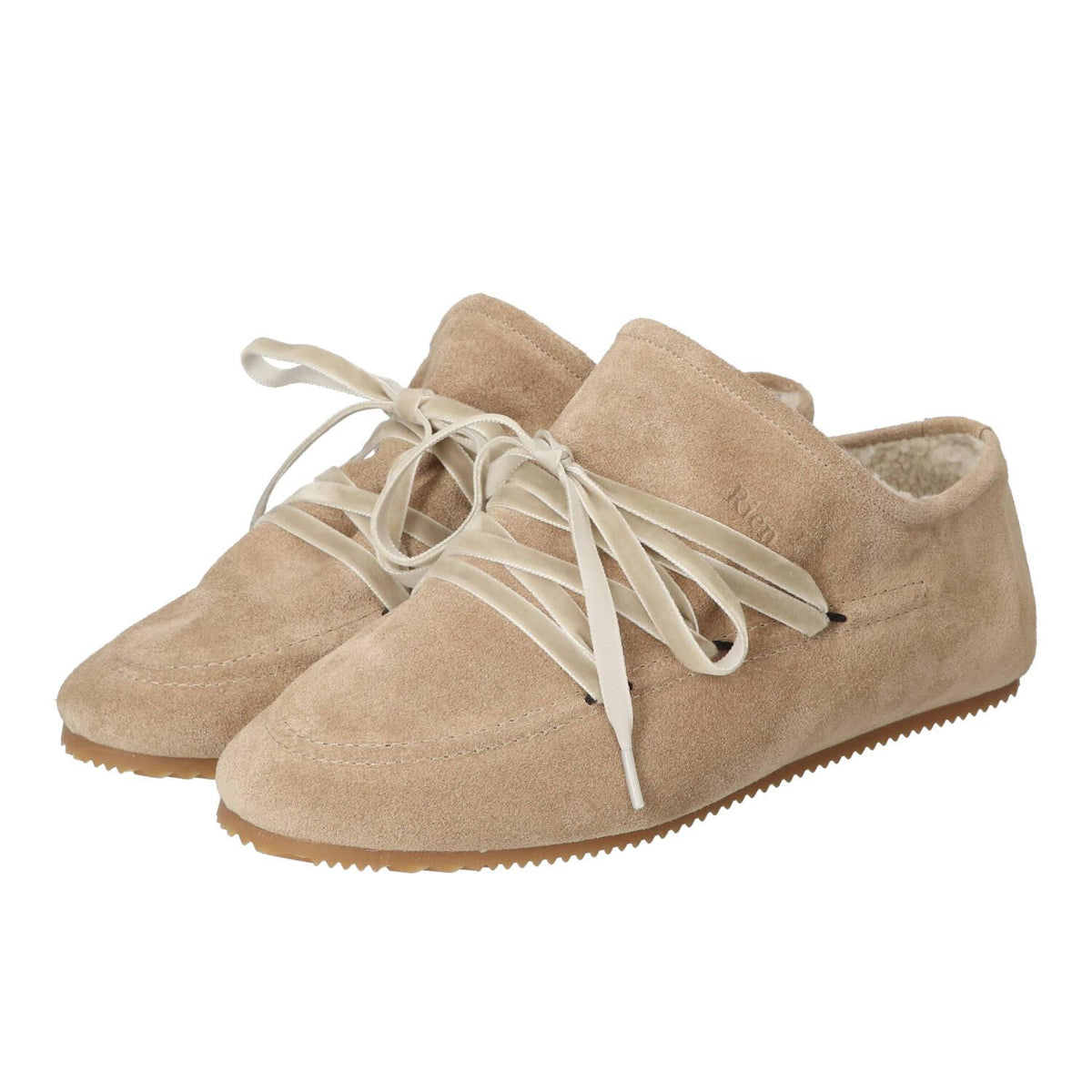 Veterschoenen, Lichtbeige