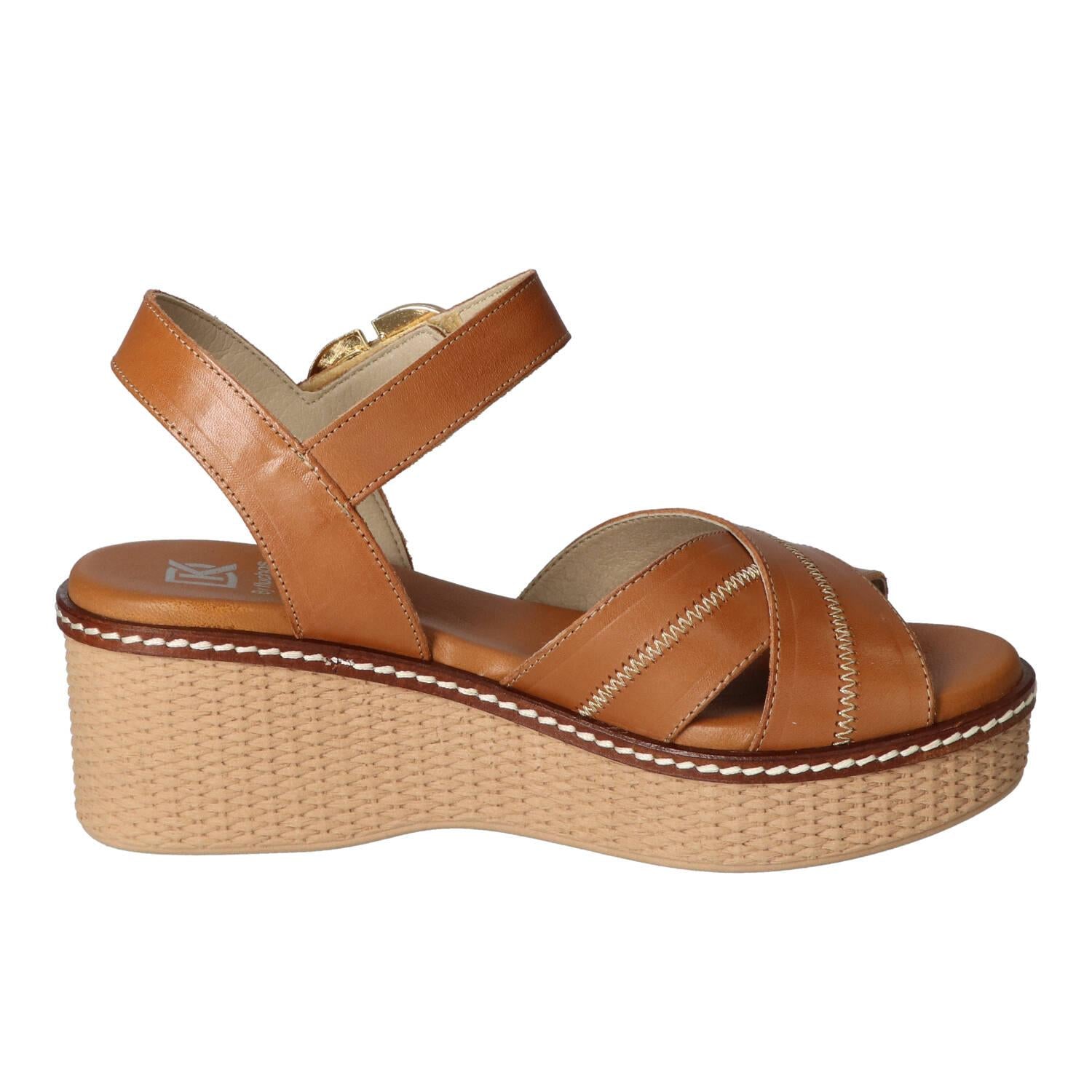 Sandalen, Cognac