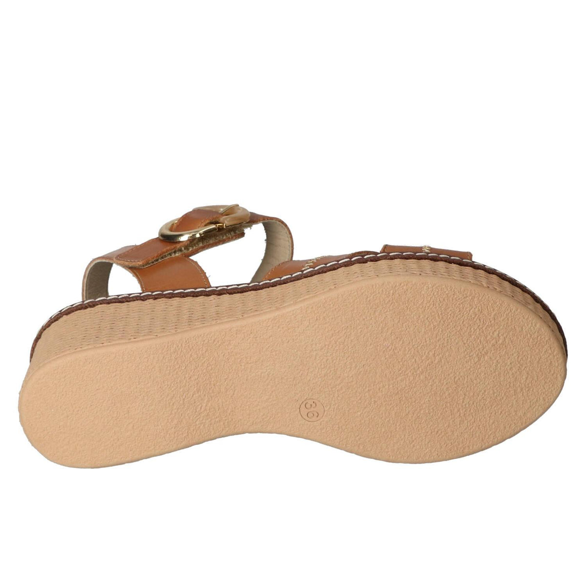 Sandalen, Cognac