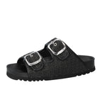 Slippers, Zwart