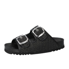 Slippers, Zwart