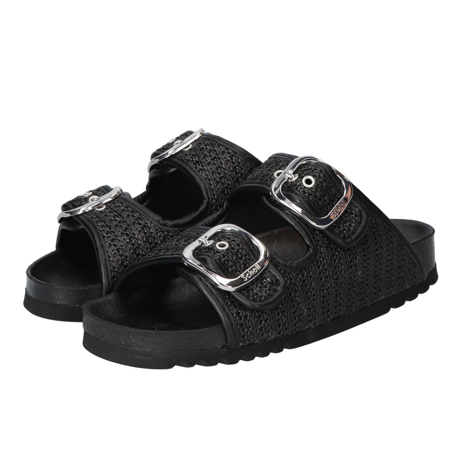 Slippers, Zwart