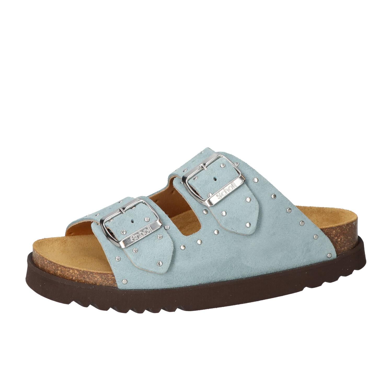 Slippers, Lichtblauw