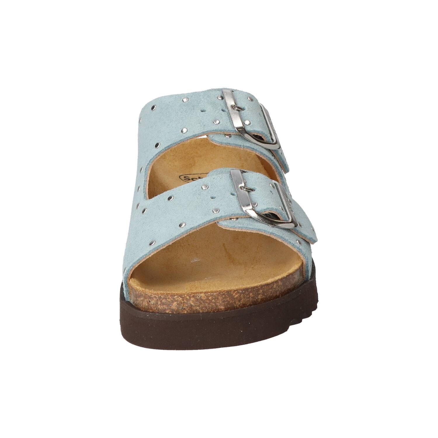 Slippers, Lichtblauw