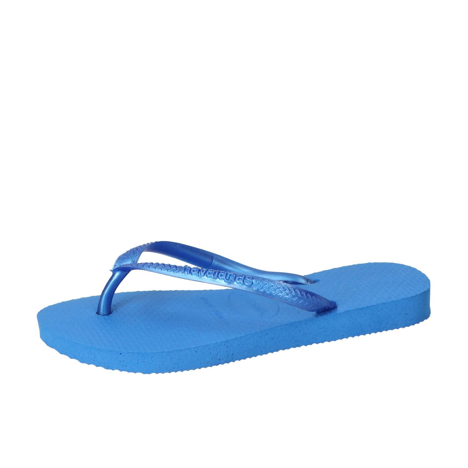 Slippers, Lichtblauw