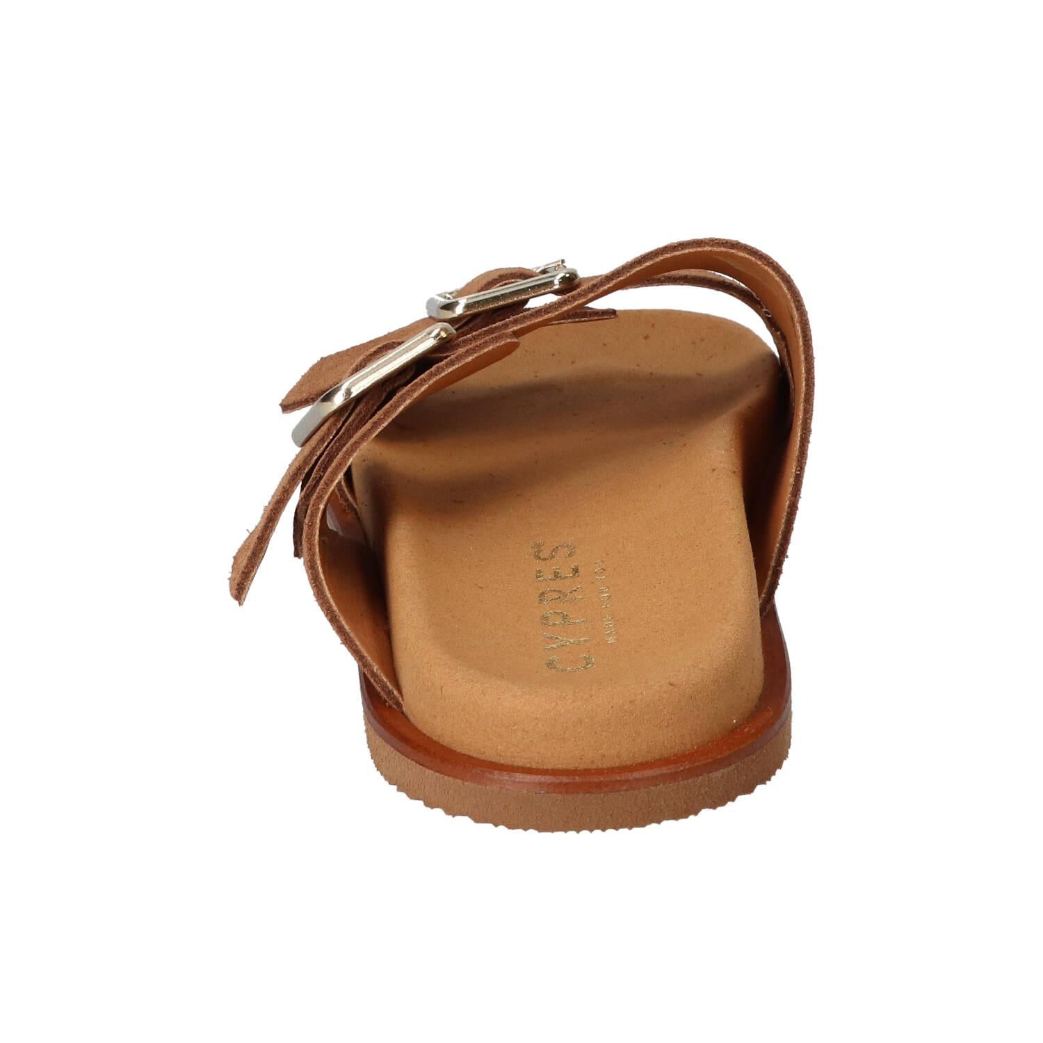 Slippers, Cognac