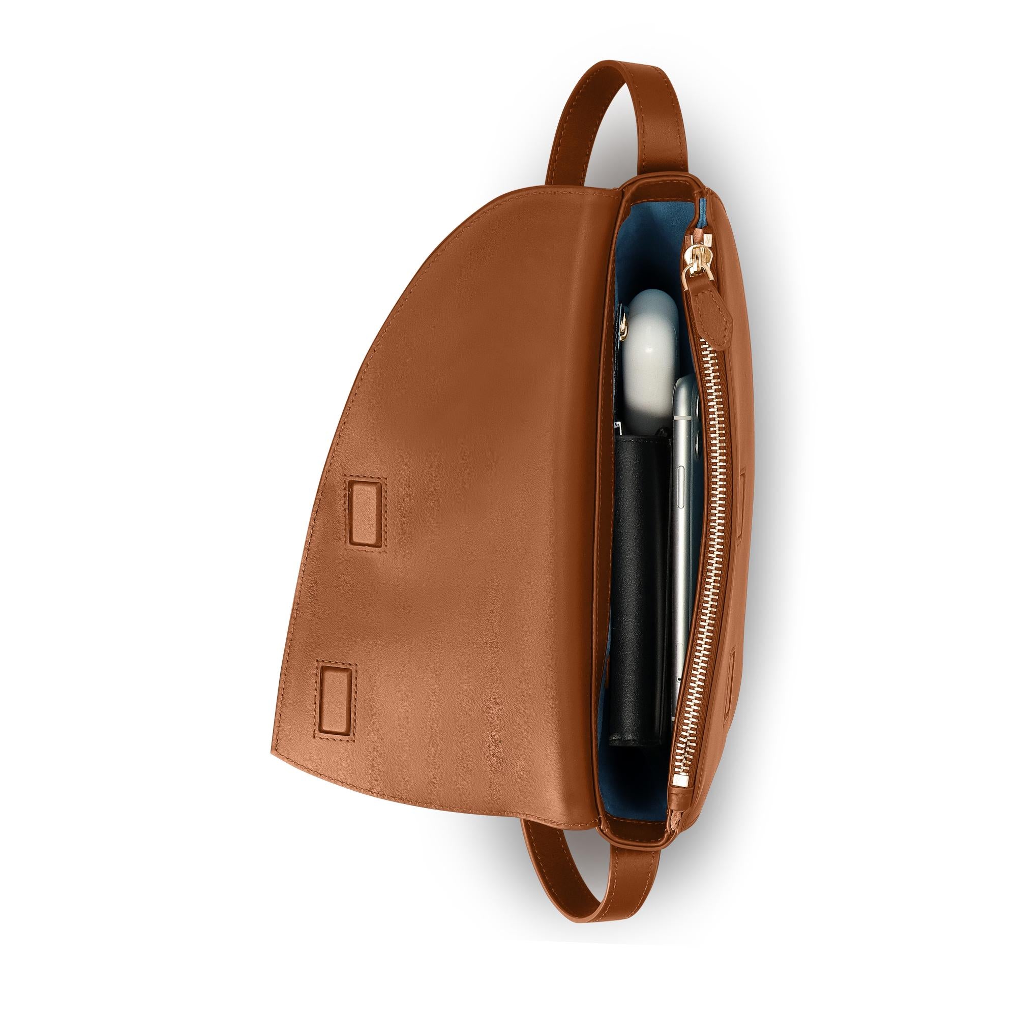 Crossbody Tassen, Cognac
