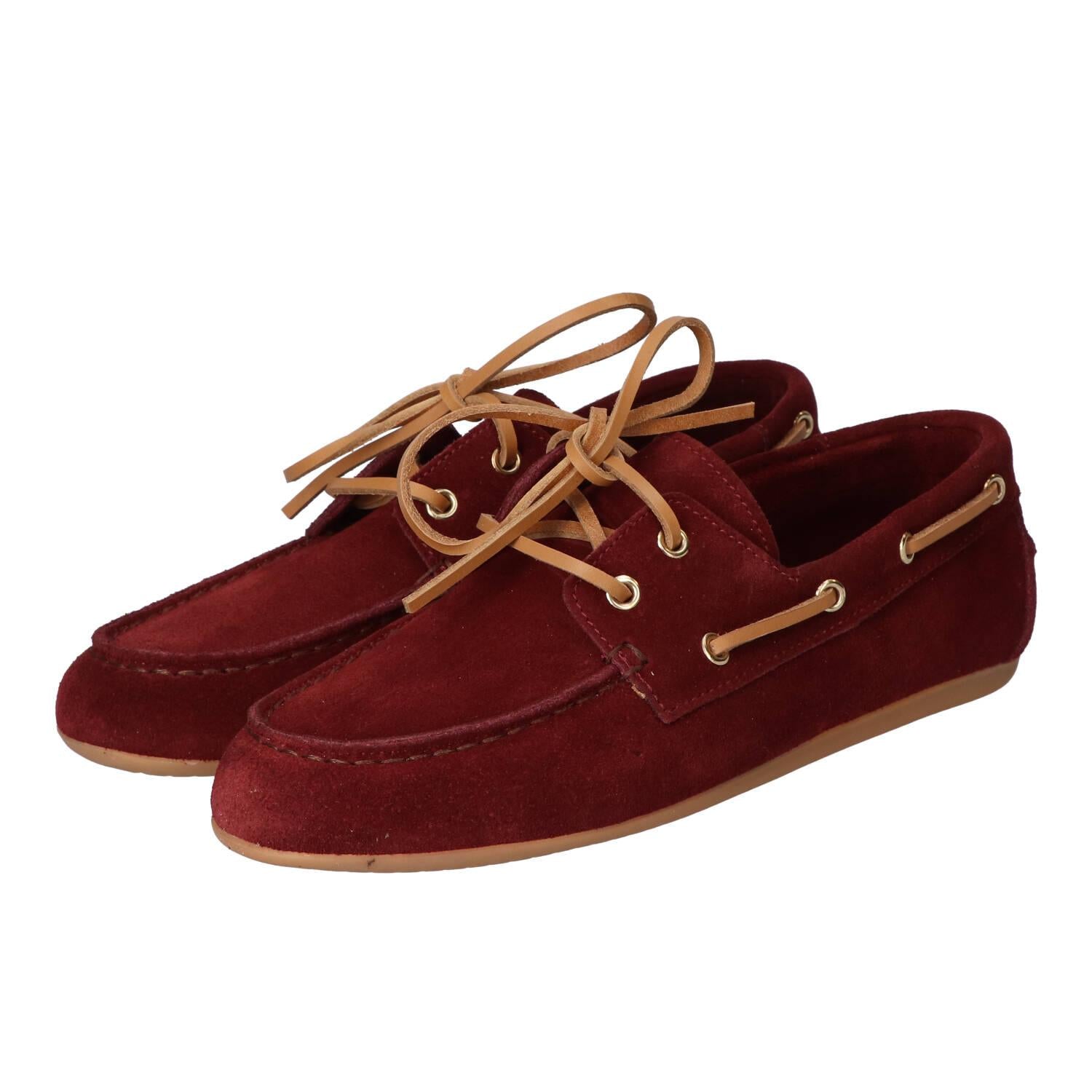 Veterschoenen, Bordeaux