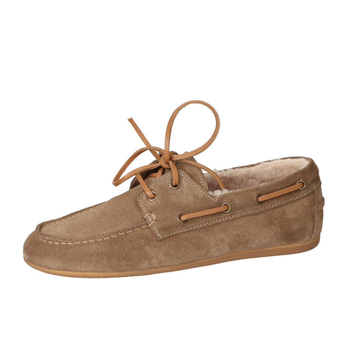 Veterschoenen, Taupe