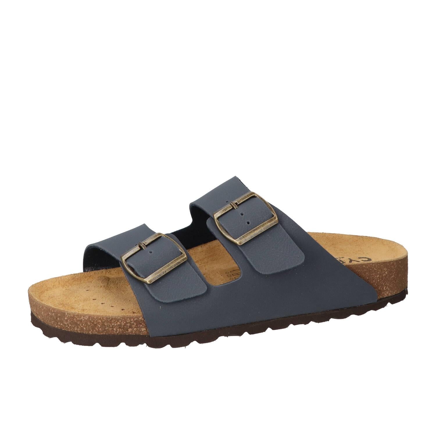 Slippers, Blauw