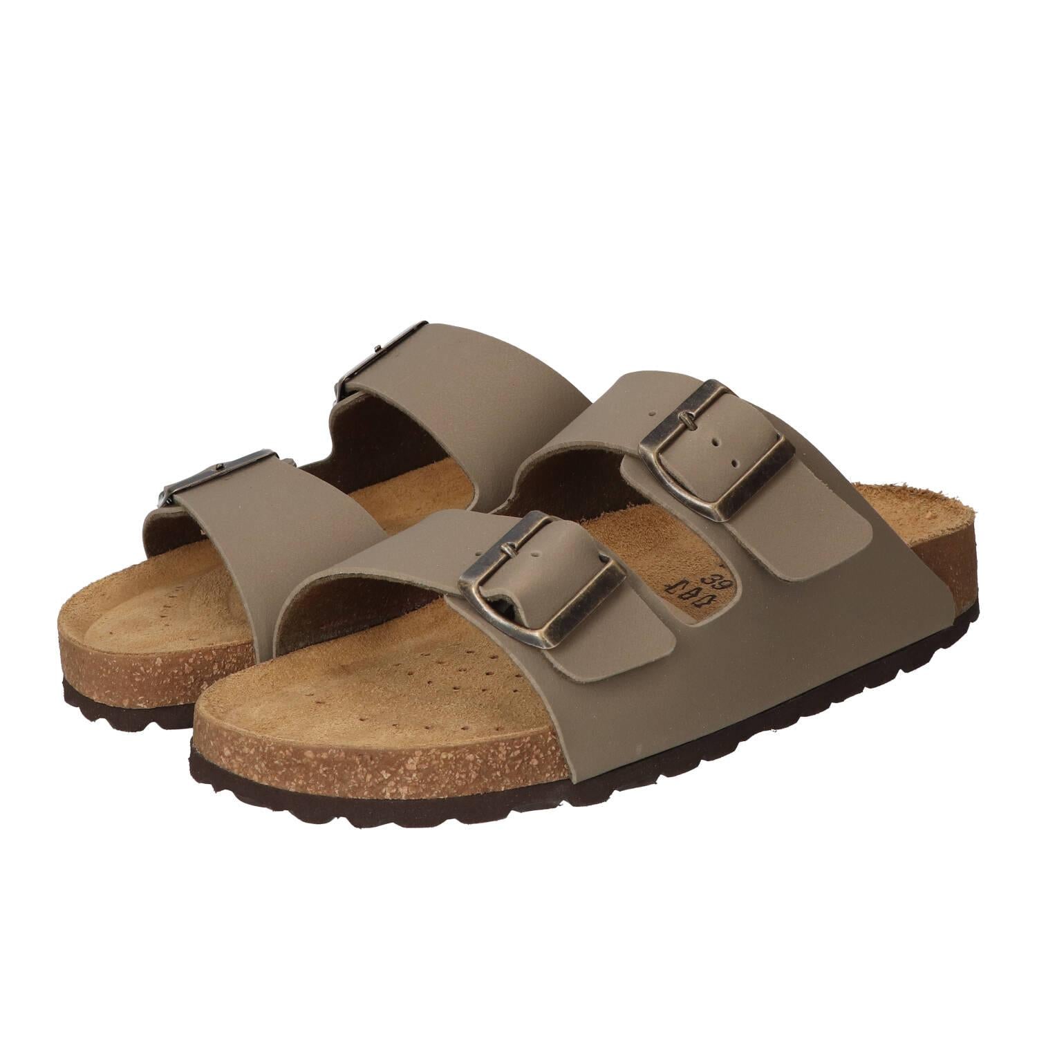 Slippers, Taupe