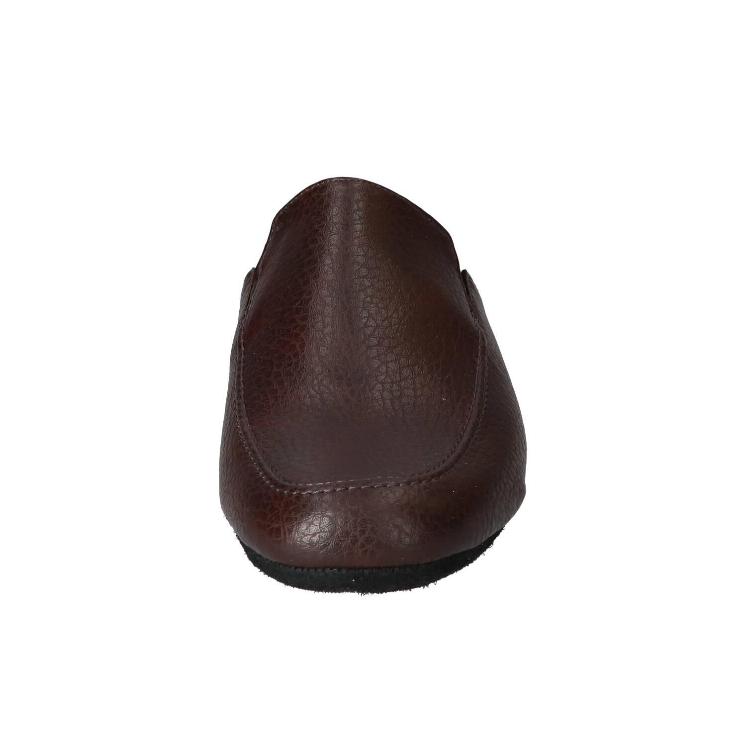 Pantoffels, Donkerbruin