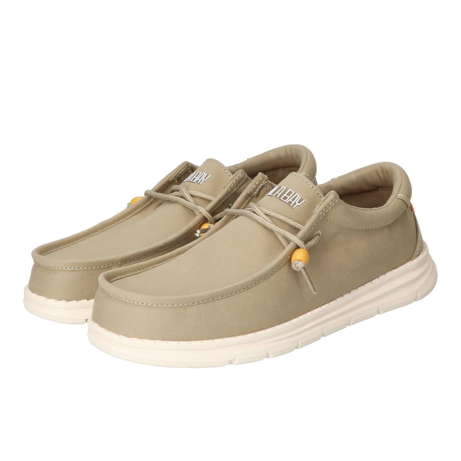 Veterschoenen, Lichtbeige