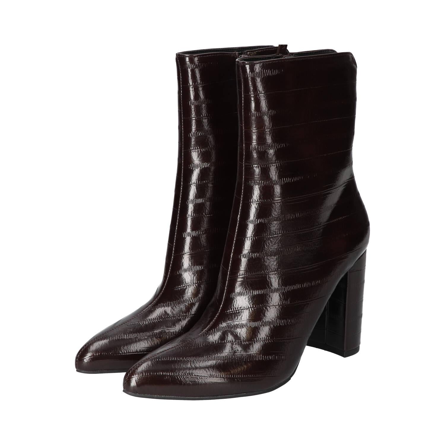 Booties, Donkerbruin