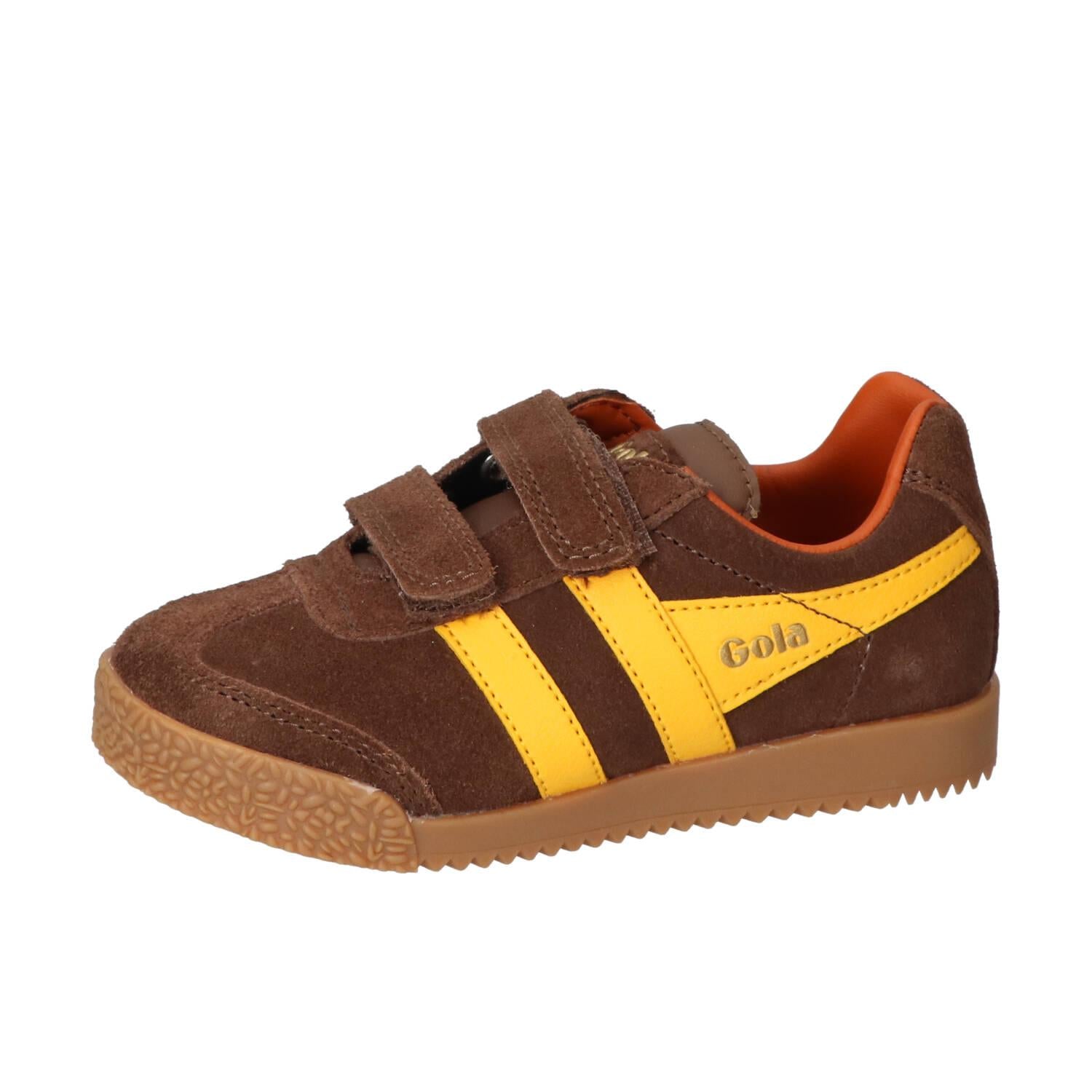 Sneakers Velcro, Cognac