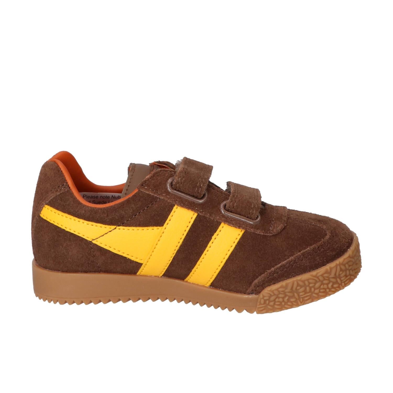 Sneakers Velcro, Cognac