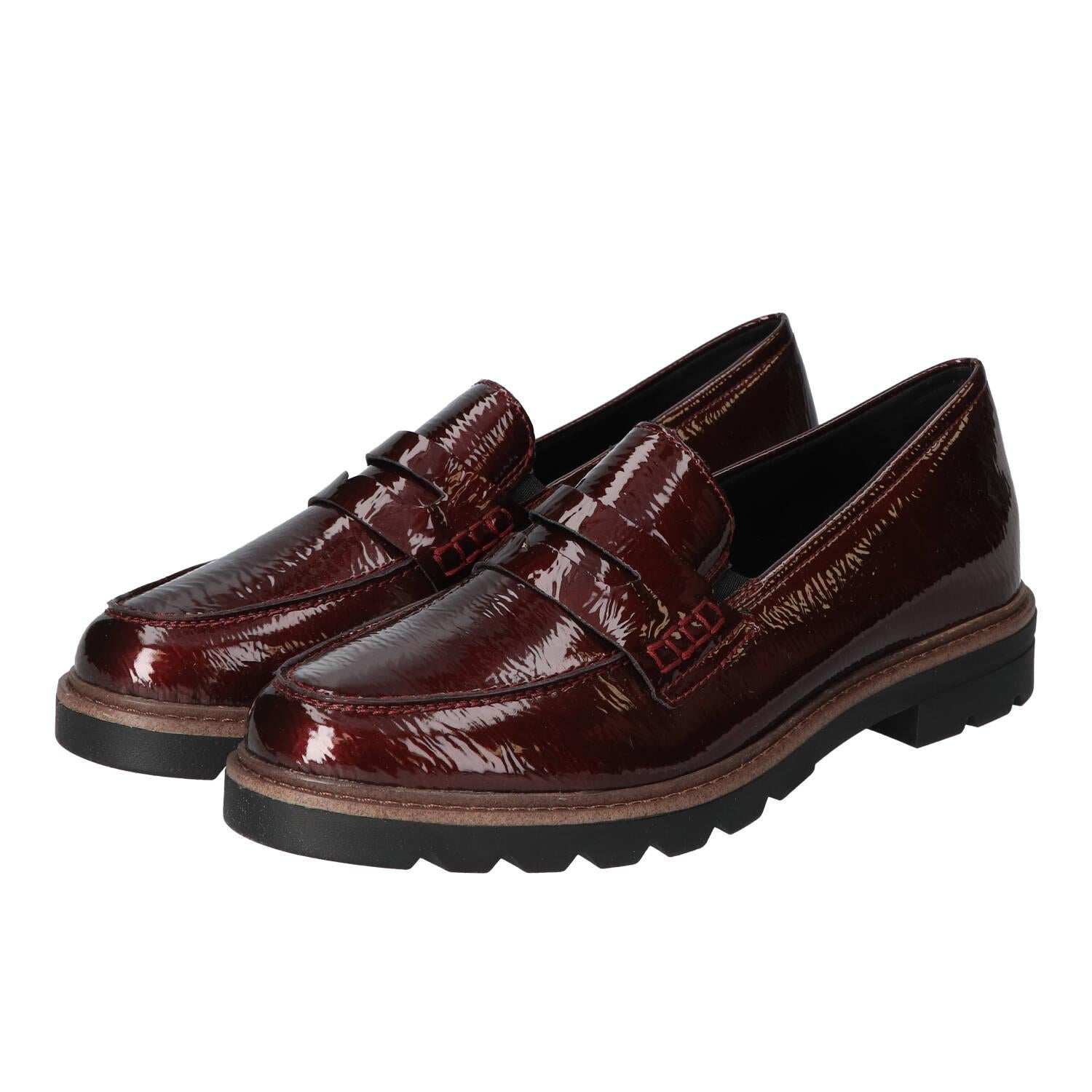 Instapschoenen, Bordeaux