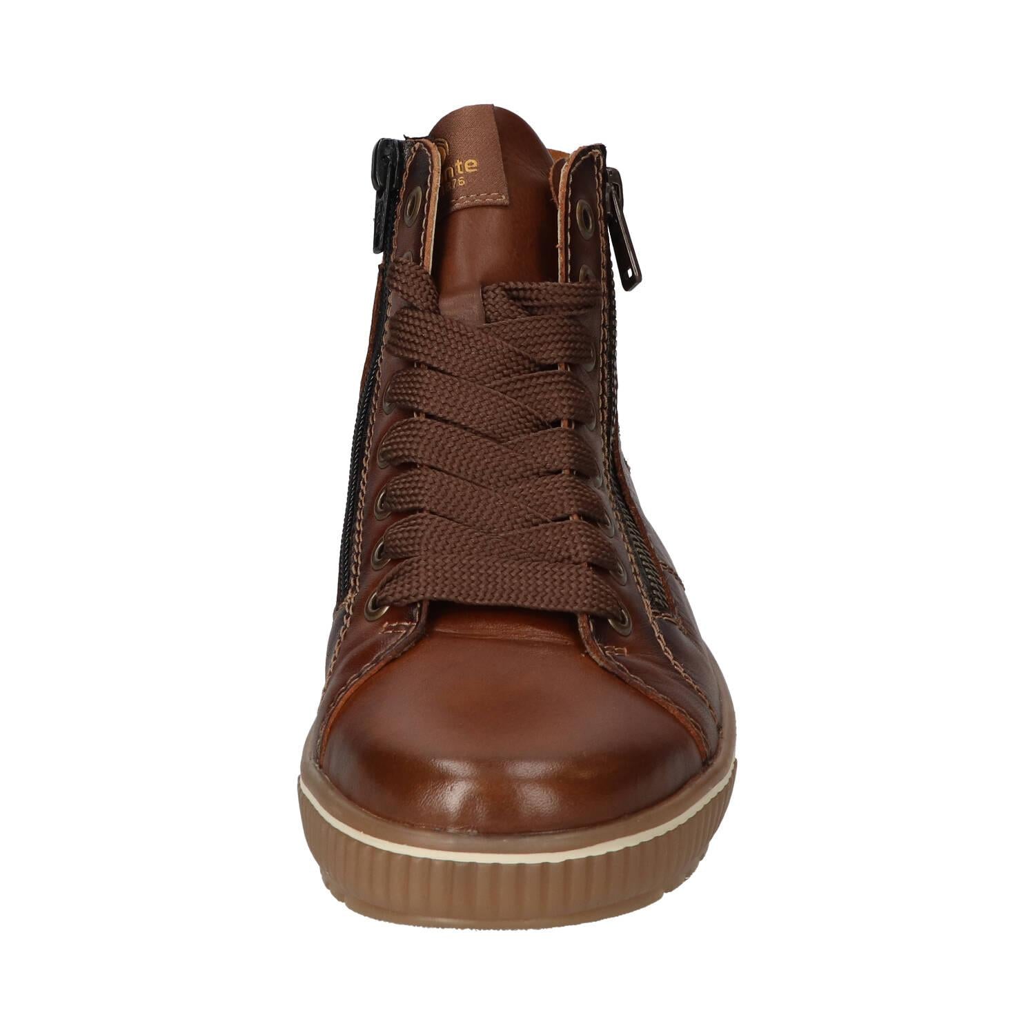 Booties, Cognac