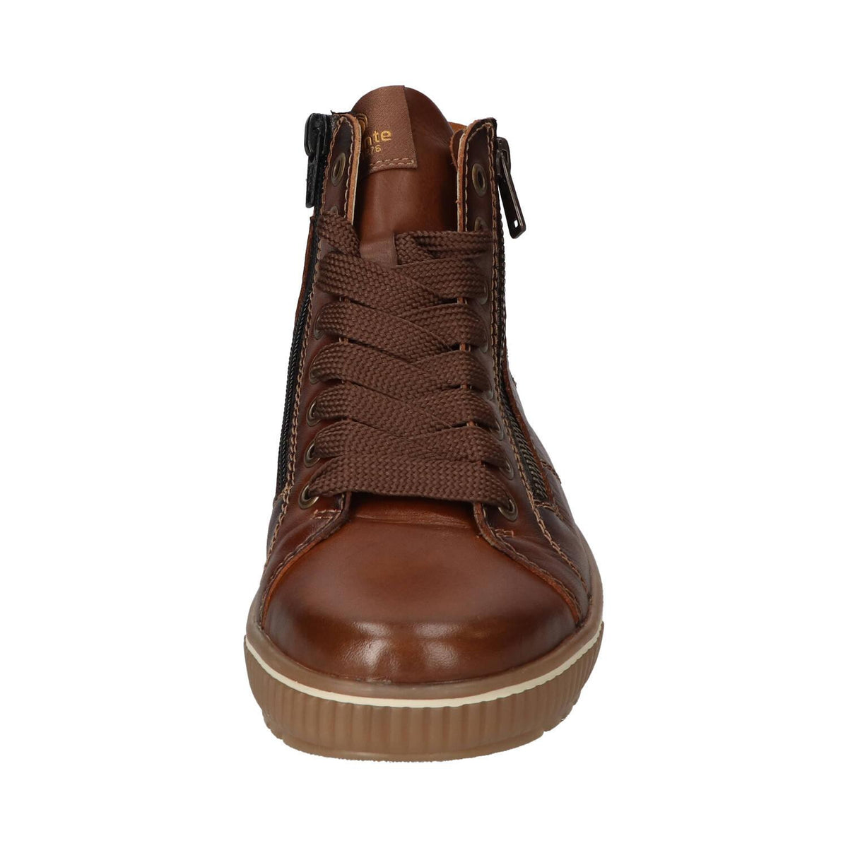 Booties, Cognac